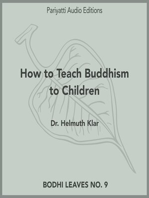 cover image of How to Teach Buddhism to Children